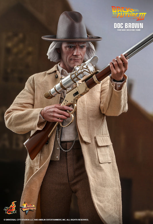 Hot Toys 1:6 -  Doc Brown - Back To The Future III - MMS617