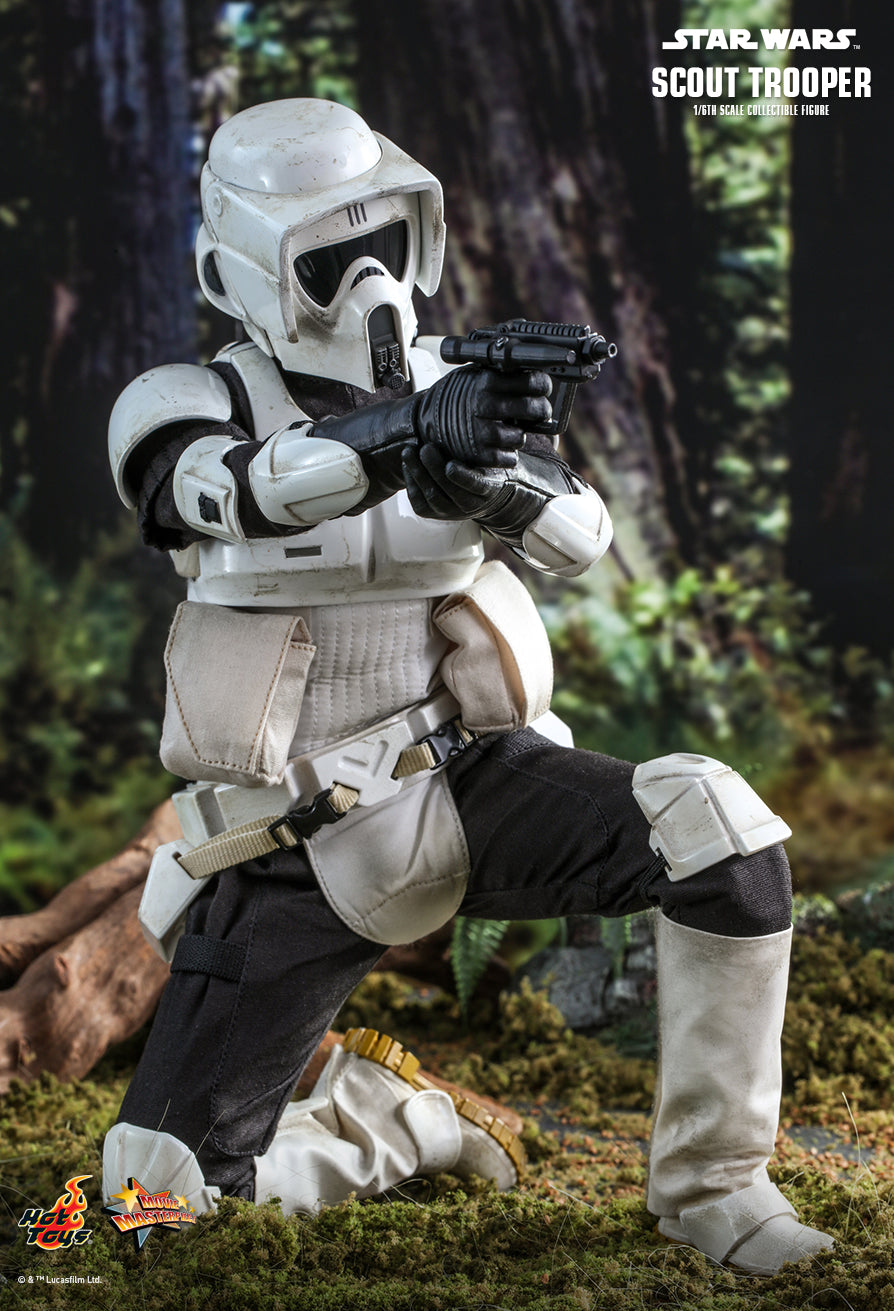 Hot Toys 1:6 -  Biker Scout Trooper - Return of The Jedi - MMS611 - Star Wars