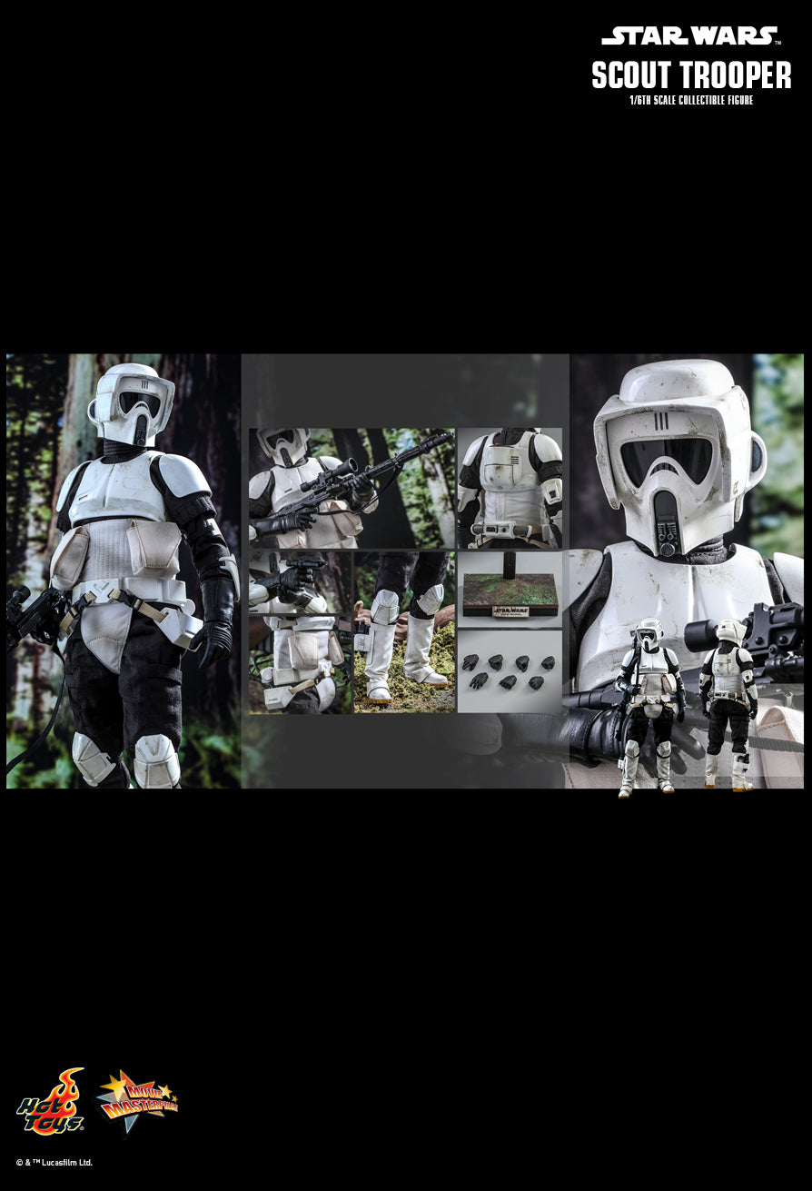 Hot Toys 1:6 -  Biker Scout Trooper - Return of The Jedi - MMS611 - Star Wars