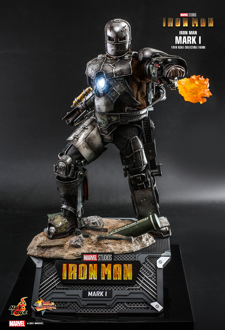 Hot Toys 1:6 - Iron Man MARK I - Tony Stark - MMS605 - Diecast D40 - Marvel