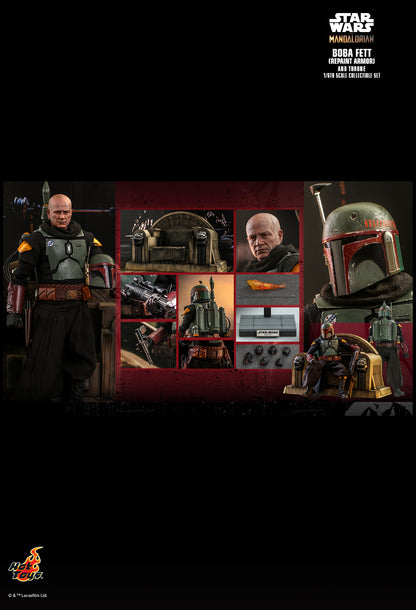 Hot Toys 1:6 - Boba Fett (Repaint Armour and Throne Set) - TMS056 - Star Wars