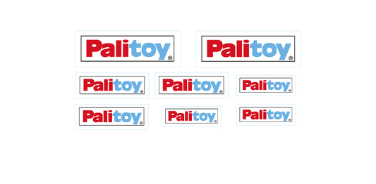 Vintage Palitoy Logo Custom Stickers - Action Force - Star Wars - Action Man