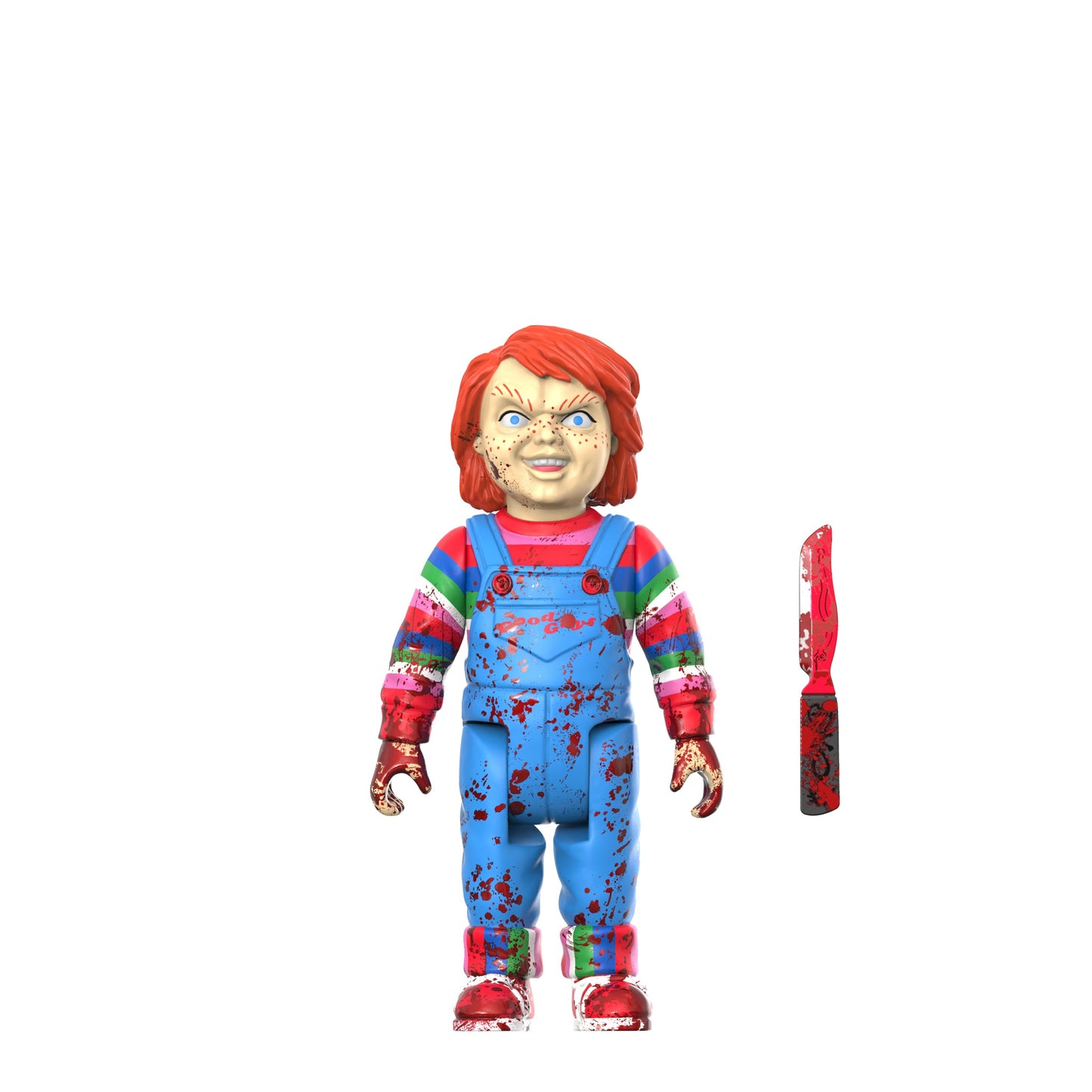 Chucky Child's Play (Blood Splatter) - Retro - Super7 ReAction Figure