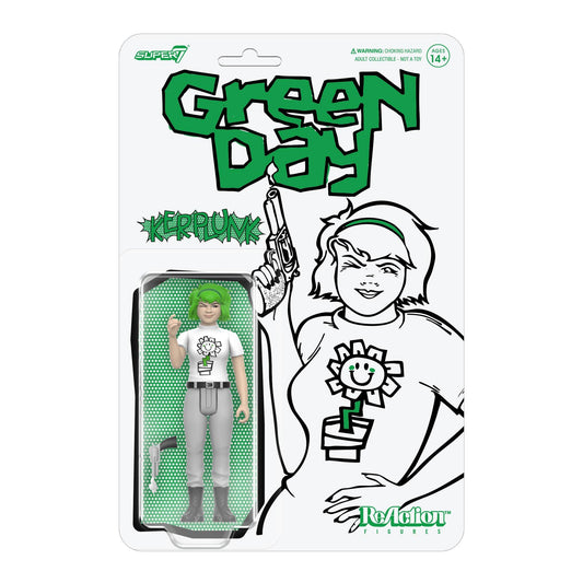 Green Day Kerplunk Girl ReAction Figure by Super7 – 3.75” Collectible Punk Rock Action Figure
