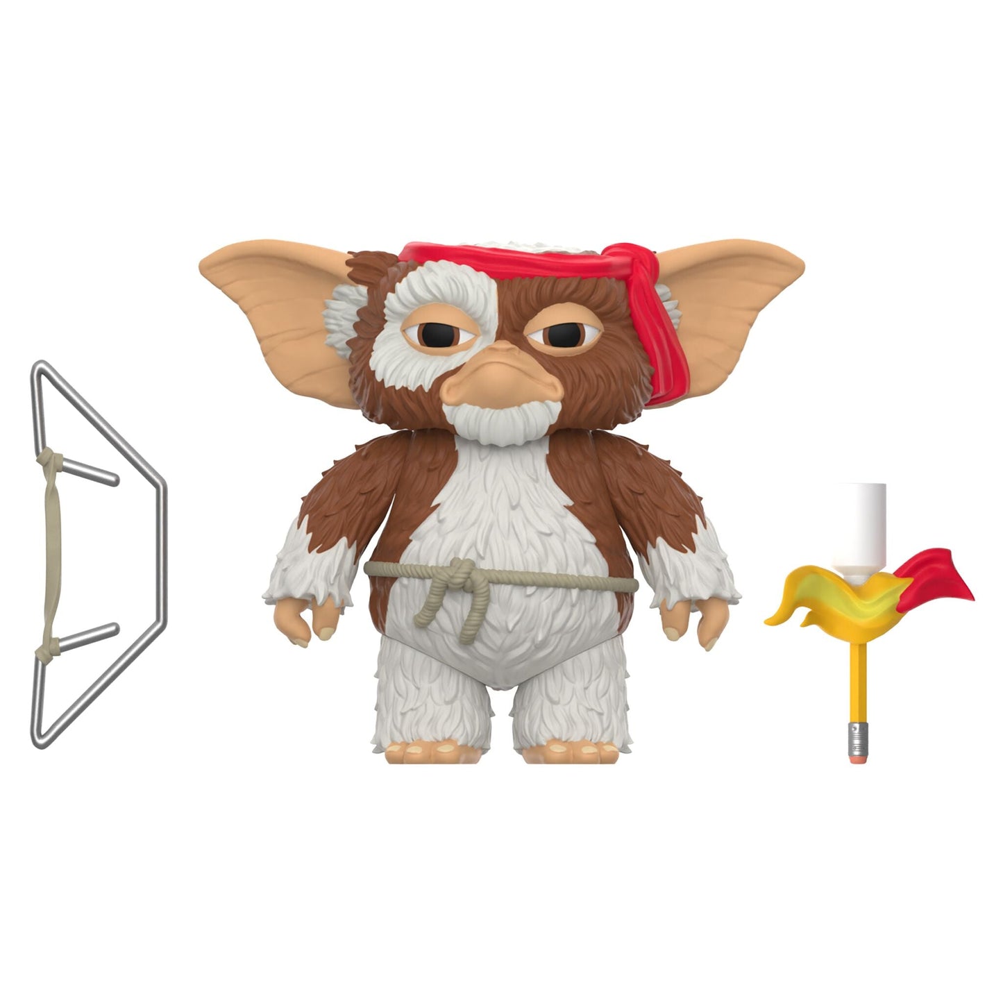 Gremlins - Gizmo - Battle Ready Rambo - Super7 Reaction Figure - Retro Vintage Action Figure