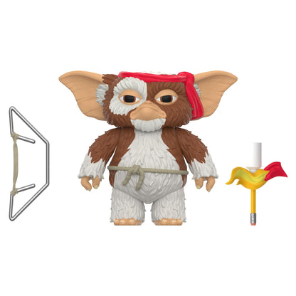 Gremlins - Gizmo - Battle Ready Rambo - Super7 Reaction Figure - Retro Vintage Action Figure