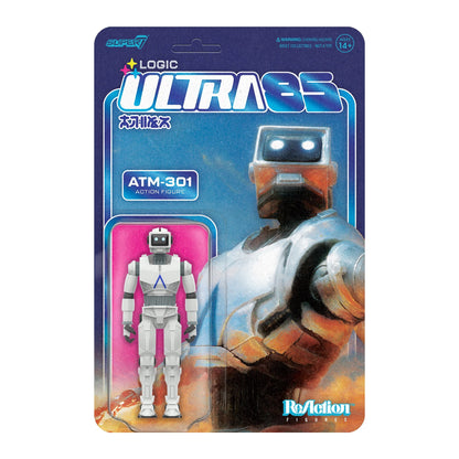Logic - ATM-301 - Ultra 85 - Super7 Reaction Figure - Retro Style Action Figure