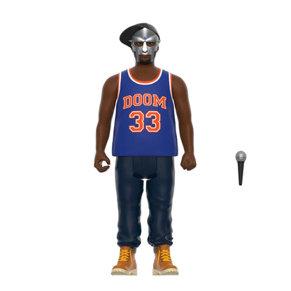 MF DOOM Metalface ReAction Figure 3.75” – Supervillain Hip-Hop Collectible by Super7