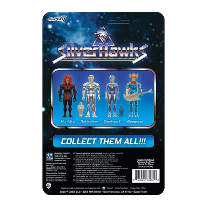 Super7 - SilverHawks - Bluegrass - Reaction Vintage Retro Action Figure