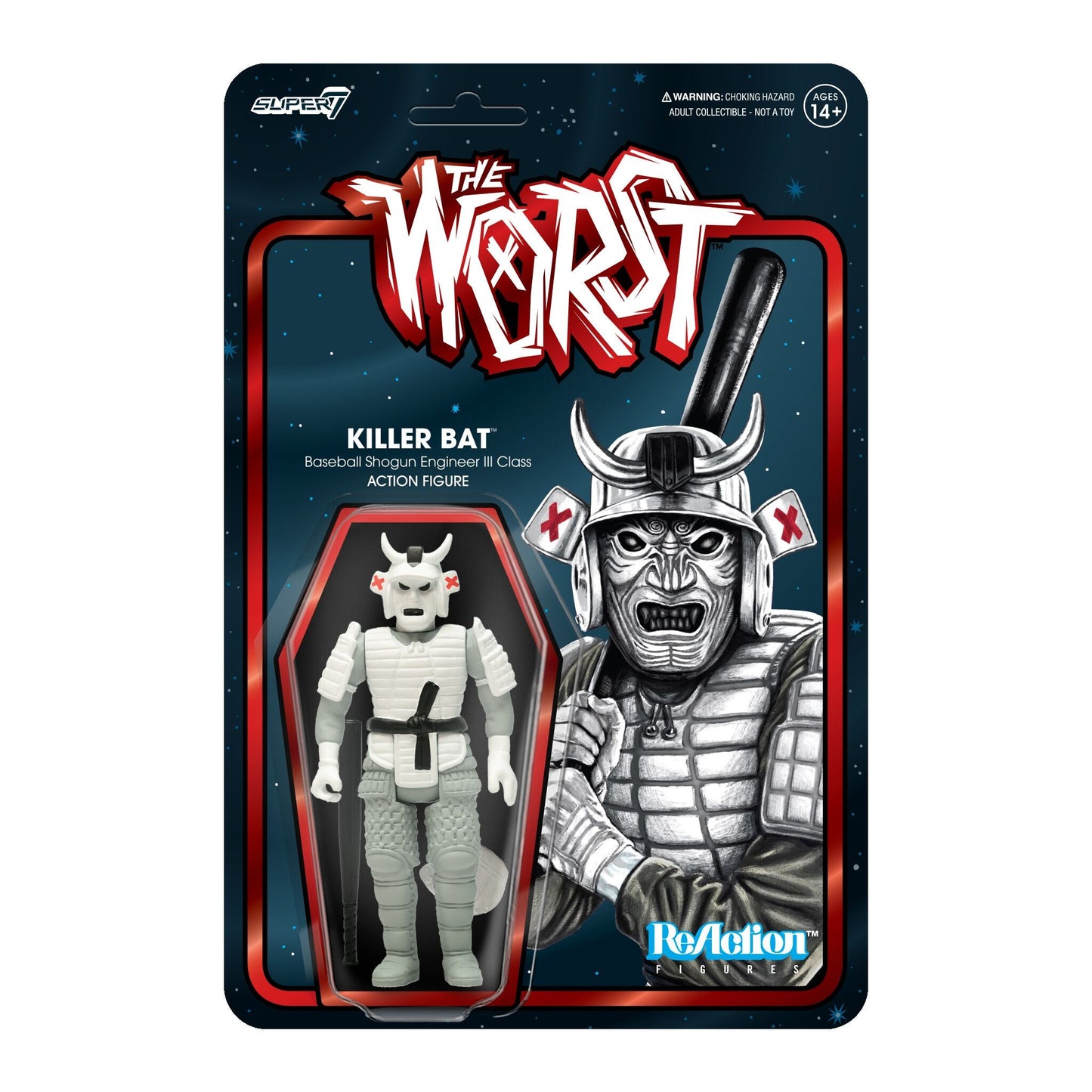 The Worst - Killer Bat - Retro Bootleg (AT AT Driver) Star Wars - Super7 ReAction Figure