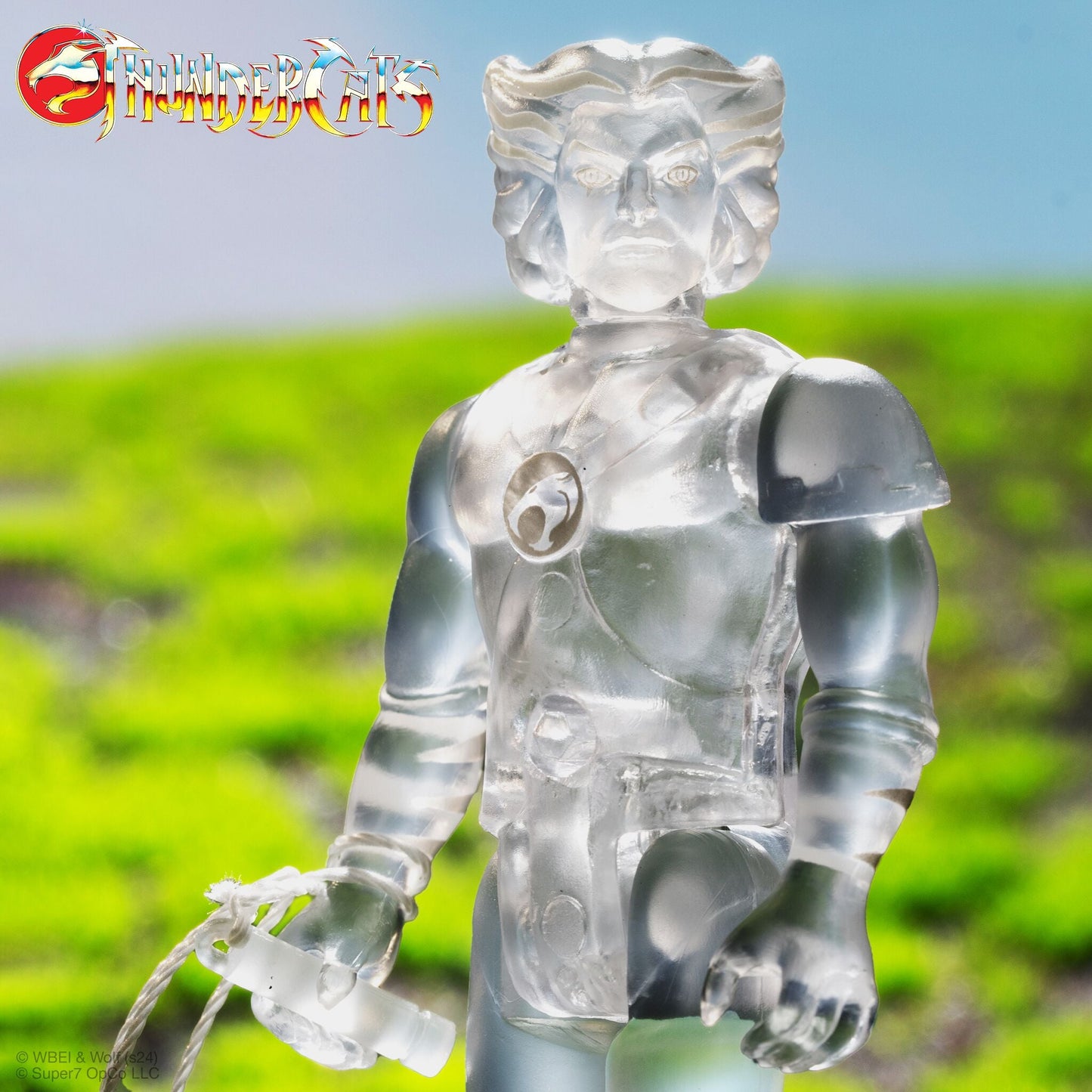 Super7 - Thundercats - Tygra - Clear Cardback Version - Reaction Vintage Retro Action Figure