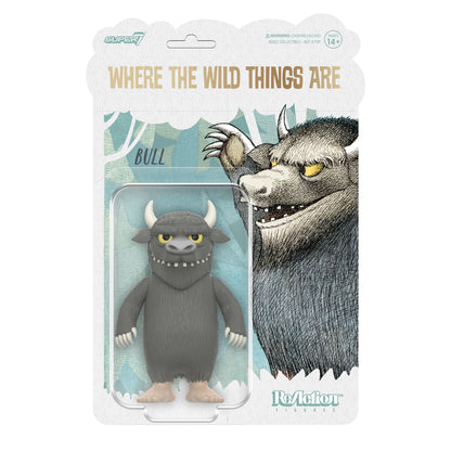 Where The Wild Things Are - Bull (Monster) - Super7 Reaction Figure - Retro Vintage Style Action Figure