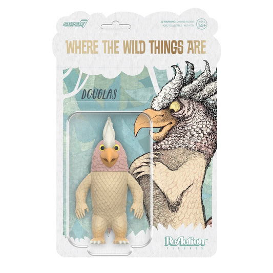Where The Wild Things Are - Douglas (Monster) - Super7 Reaction Figure - Retro Vintage Style Action Figure