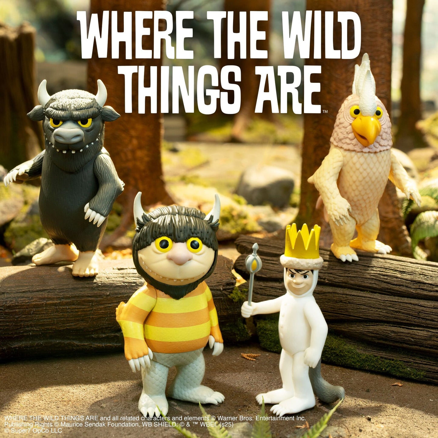 Where The Wild Things Are - Carol (Monster) - Super7 Reaction Figure - Retro Vintage Style Action Figure