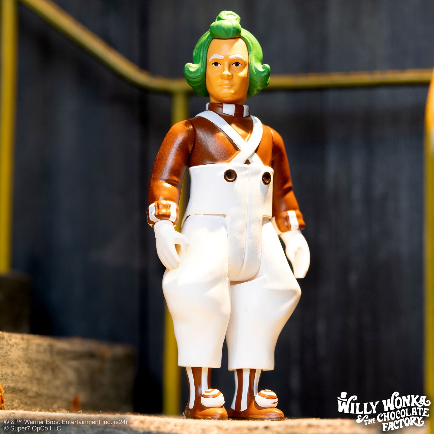 Willy Wonka - Oompa Loompa - Charlie & The Chocolate Factory - Super7 Reaction Figure - Retro Vintage