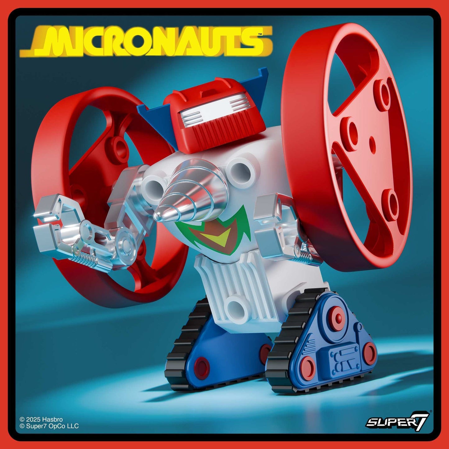 Microtron - Micronauts - Super7 Reaction+ Figure - Retro Vintage Style Action Figure