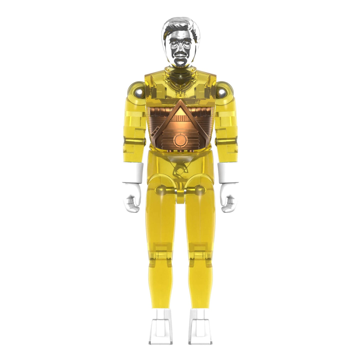 Micronauts ReAction+ Wave 03 Time Traveler Translucent Yellow Figure by Super7