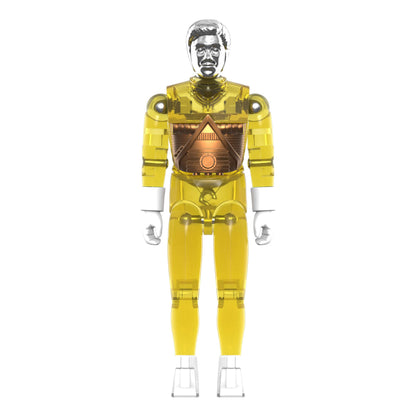 Micronauts ReAction+ Wave 03 Time Traveler Translucent Yellow Figure by Super7