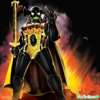 Micronauts ReAction+ Emperor Figure Wave 03 Super7 4-Inch Retro Action Figure Collectible
