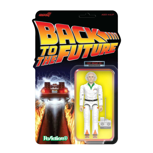 Super7 ReAction+ Wave 1 – Doc Brown ’85 (Back to the Future) O-Ring Style