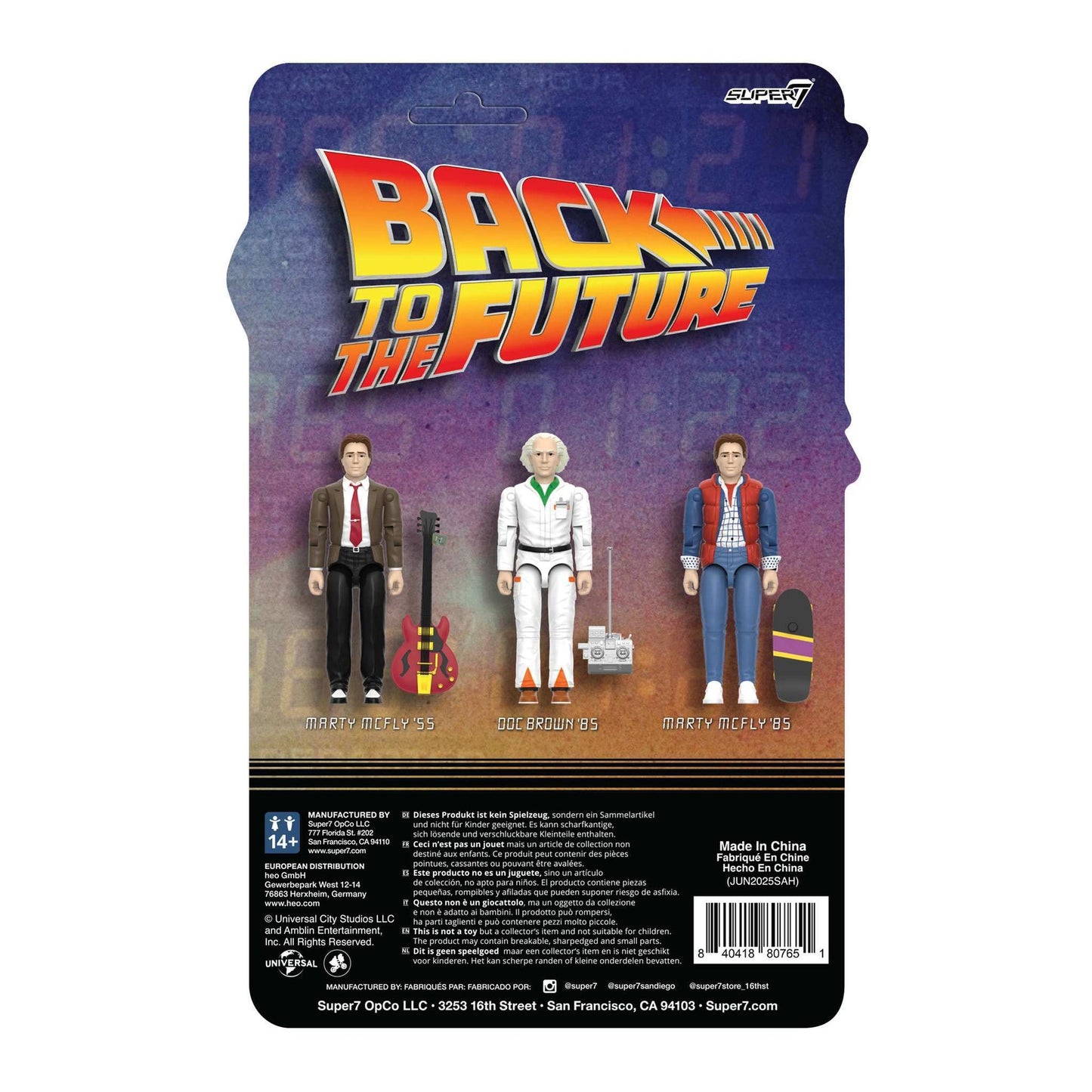 Super7 ReAction+ Wave 1 – Marty McFly ’55 (Back to the Future) O-Ring Style