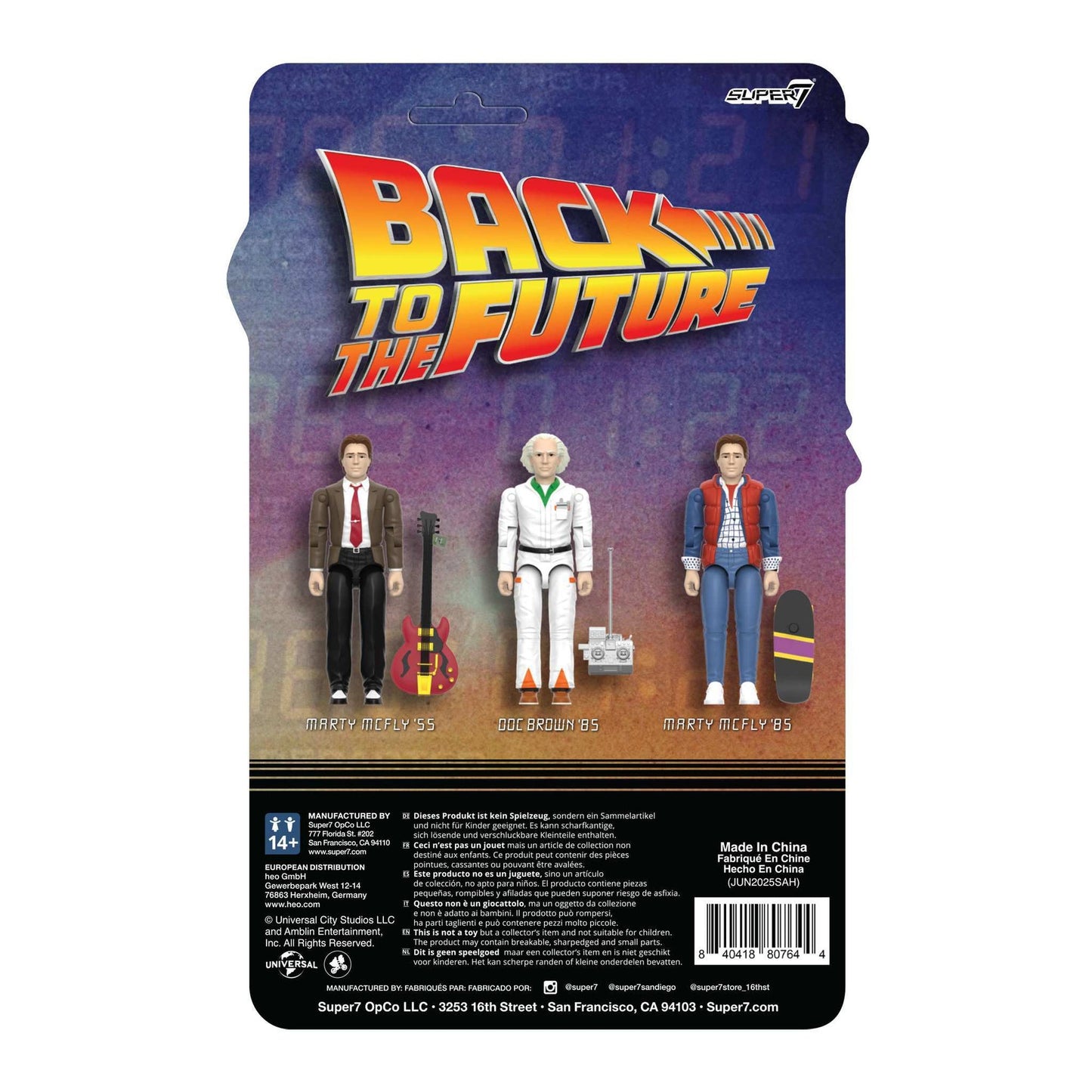 Super7 ReAction+ Wave 1 – Marty McFly ’85 (Back to the Future) O-Ring Style
