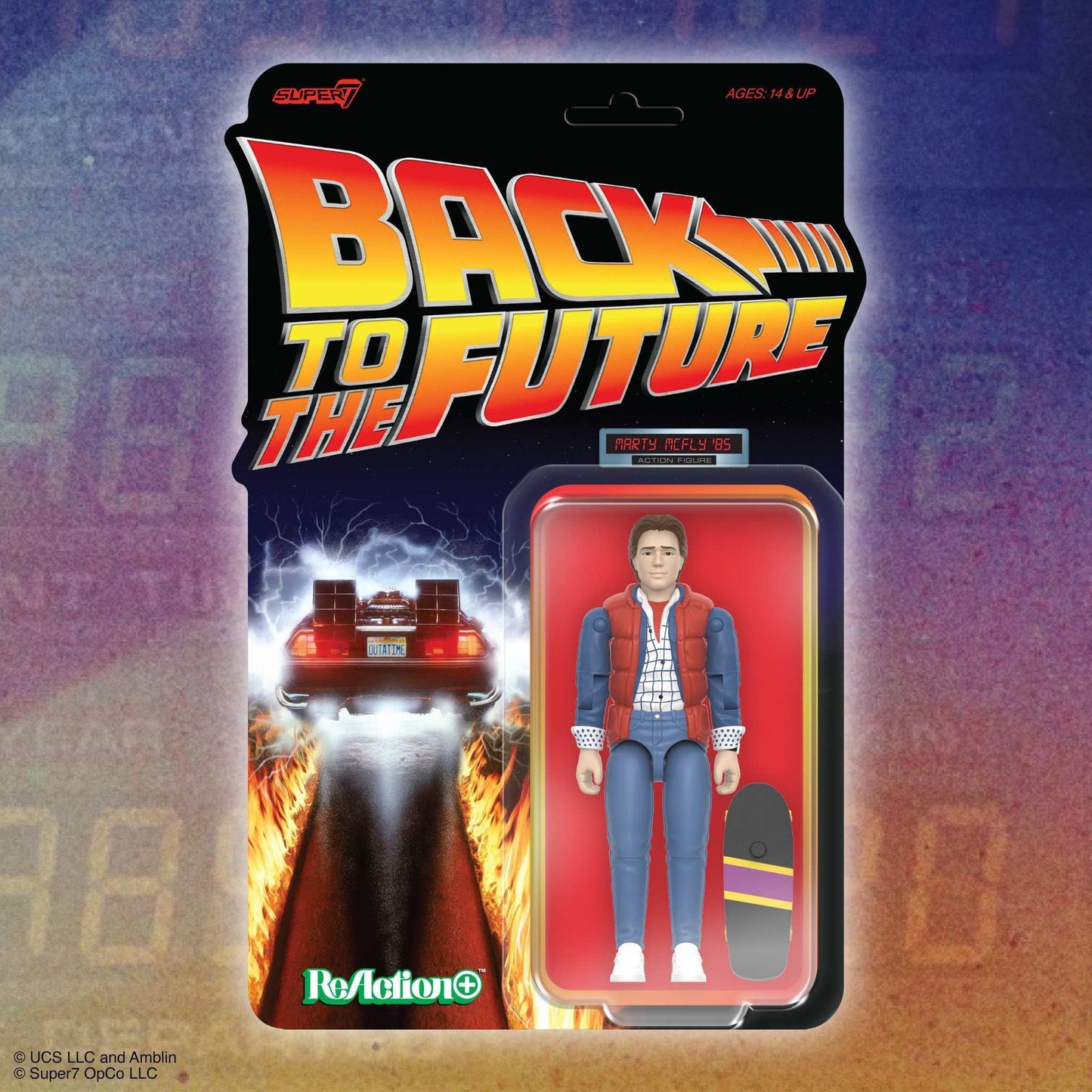 Super7 ReAction+ Wave 1 – Marty McFly ’85 (Back to the Future) O-Ring Style