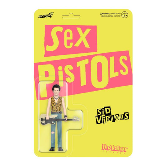 Super7 - Sex Pistols - Sid Vicious - Never Mind The Bollocks - ReAction Figure Retro