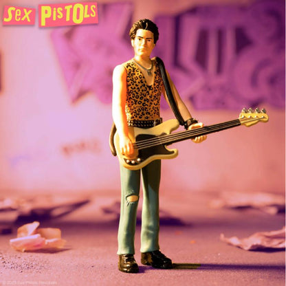 Super7 - Sex Pistols - Sid Vicious - Never Mind The Bollocks - ReAction Figure Retro