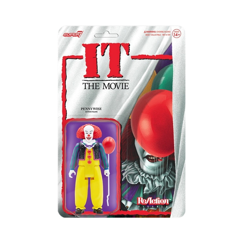 Super7 - IT - Pennywise the Clown - ReAction Figure Retro Action Figure