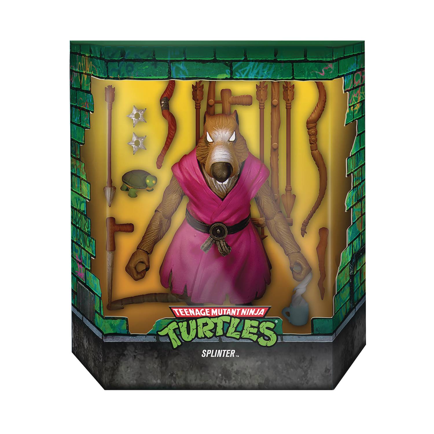 Archie Splinter Figure Super7 - TMNT Ultimates! Splinter Figure (Teenage Mutant Ninja Turtles ...