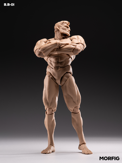 INART 1/12 male body for custom figures kitbashing and photography