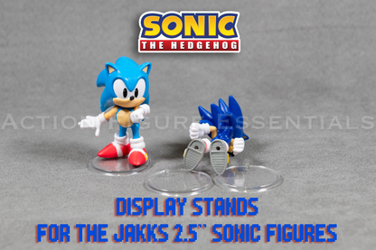 Sonic The Hedgehog (SEGA) - Display Stands - 2.5" Jakks - (x1 Stand)