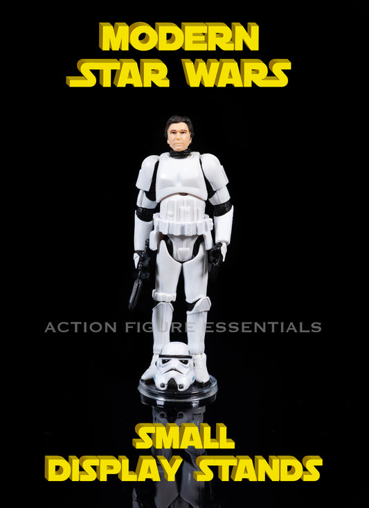 Star Wars Action Figure Display Stands - Modern Small Version - (Set of 20 Stands)