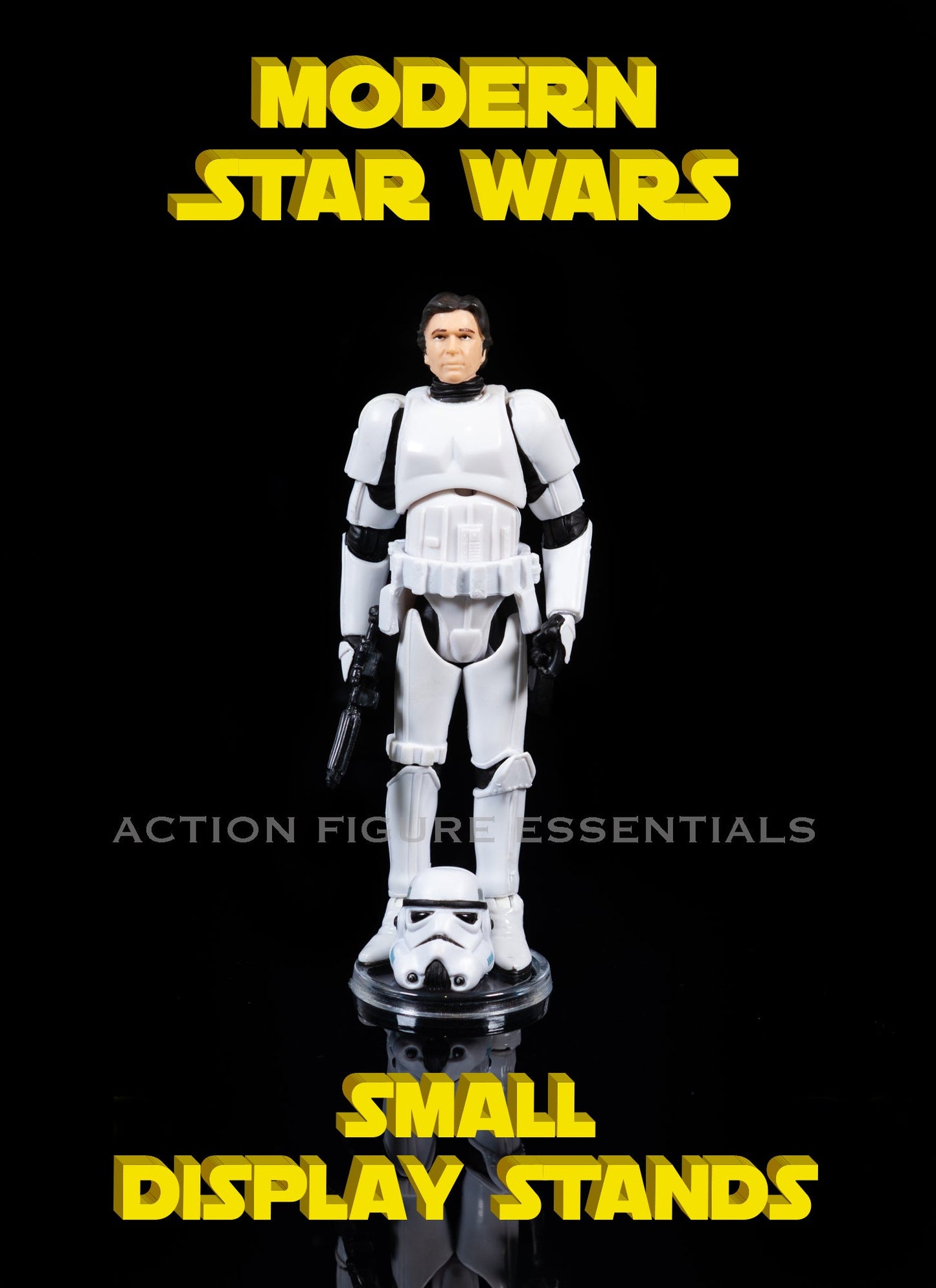 Star Wars Action Figure Display Stands - Modern Small Version - (Set of 50 Stands)