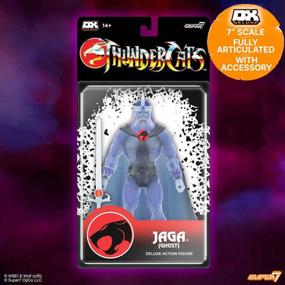 ThunderCats Deluxe Wave 4 Ghost Jaga Action Figure by Super7 – 7 Inch Translucent Collectible