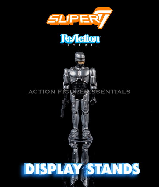 Display Stands for The Super 7 Retro Action Figures - Funko - (Set of 20 stands)