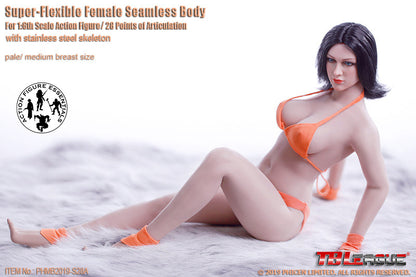 1/6 Phicen TBLeague S28A Female Super Flexible Female Seamless Buxom Action Figure Body