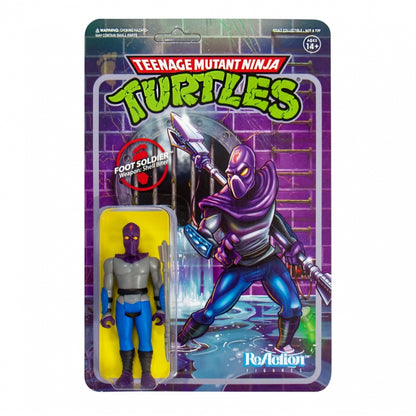 Super7 - Teenage Mutant Ninja Turtles ReAction Figure - Foot Soldier - TMNT