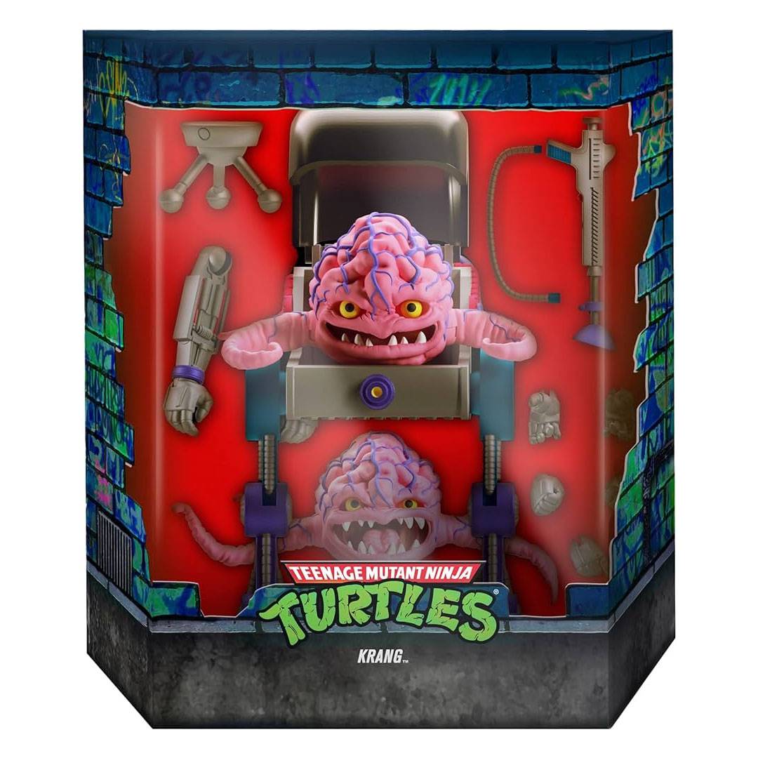 Super7 - TMNT Ultimates! Krang Figure (Teenage Mutant Ninja Turtles)