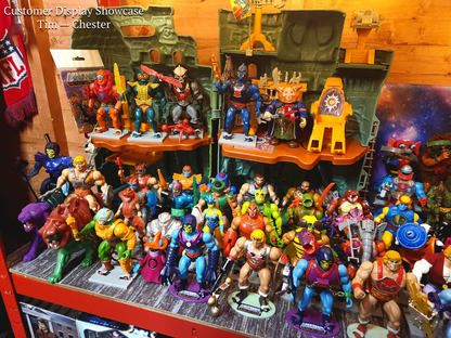 MOTU - Masters of The Universe - Action Figure Stands - Multi Coloured Options Available -