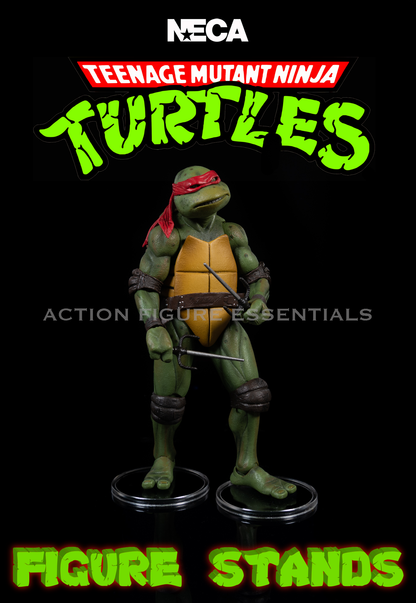 Teenage Mutant Ninja Turtles - Pro Deluxe - Action Figure Display Stands for Neca Action Figures - (set of 10 Stands)