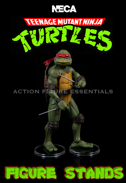 Teenage Mutant Ninja Turtles - Pro Deluxe - Action Figure Display Stands for Neca Action Figures - (set of 10 Stands)