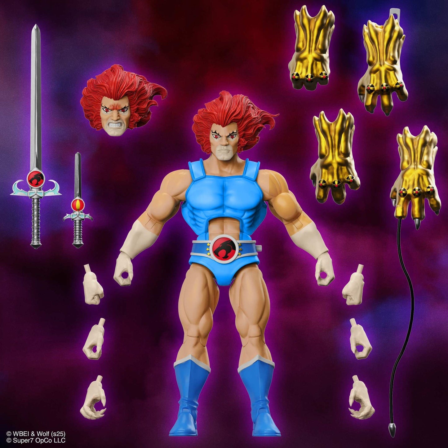 ThunderCats ULTIMATES! Lion-O 7-Inch Deluxe Action Figure Super7 Collectible Toy