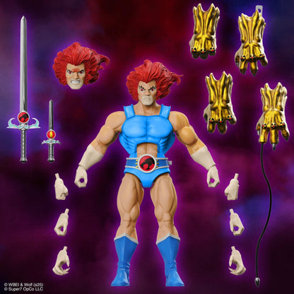 ThunderCats ULTIMATES! Lion-O 7-Inch Deluxe Action Figure Super7 Collectible Toy