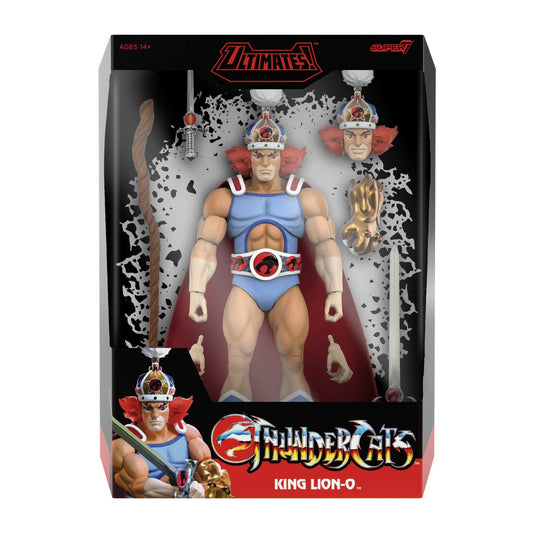 ThunderCats ULTIMATES! Wave 14 King Lion-O Action Figure by Super7 7-Inch Collectible