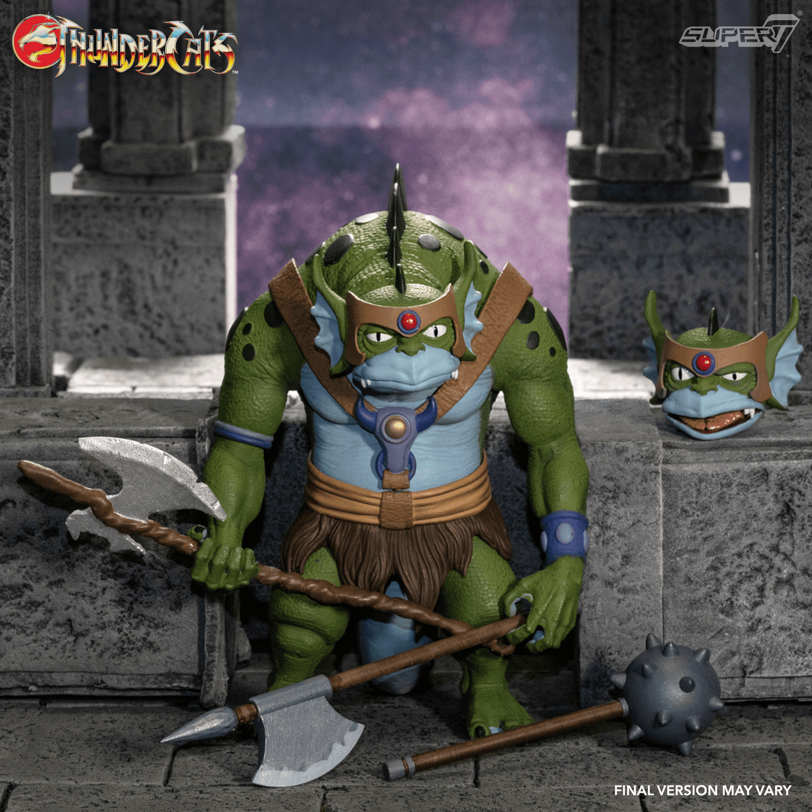 Lithe Man Figure ThunderCats ULTIMATES! Slithe Action Figure Super7 Deluxe Collector Fi ...