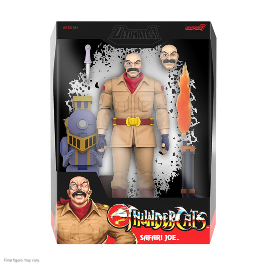 ThunderCats ULTIMATES! Safari Joe Wave 12 Action Figure Super7 Collector Figure 7 Inch