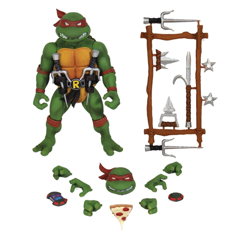 Super7 - TMNT Ultimates! Raphael Figure (Teenage Mutant Ninja Turtles) Wave 1