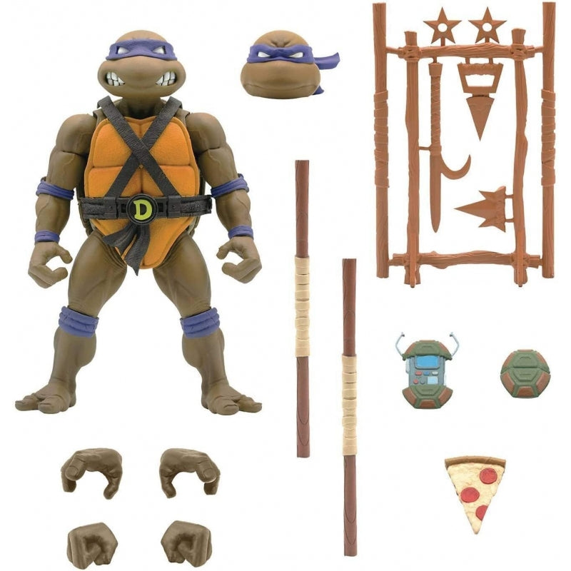 Super7 - TMNT Ultimates! Donatello Figure (Teenage Mutant Ninja Turtles) Wave 1